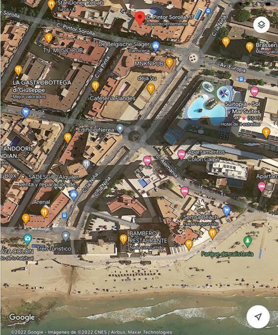 Apto Calpe Con Piscina. No Uses Coche Vacaciones. Екстер'єр фото